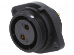 SP21 | socket | female | PIN: 2 | IP68 | soldering | 500V | 4mm2 | 30A