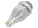 Nozzle: desoldering | 1.6x3.8mm | for JBC-9920 tip