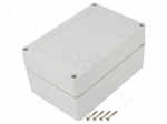 Enclosure: multipurpose | X: 100mm | Y: 150mm | Z: 75mm | ZP | light grey