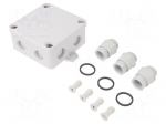 Enclosure: junction box | X: 94mm | Y: 94mm | Z: 45mm | duroplast | IP67