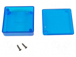 Enclosure: multipurpose | X: 60mm | Y: 60mm | Z: 20mm | 1551 MINI | ABS