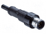 Connector: M12 | plug | male | MPronto-12 | PIN: 5 | straight | 4A | 60V