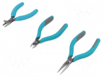 Tools set: pliers | case | ESD | Erem | 3pcs.