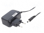 Power supply: switching | mains,plug-in | 5VDC | 2A | 10W | Out: 4,0/1,7