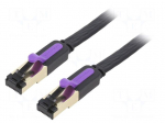 Patch cord | U/FTP | Cat: 7 | RJ45 plug,both sides | stranded | Cu | 5m