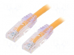 Patch cord | TX6&trade; PLUS,U/UTP | Cat: 6 | RJ45 plug,both sides | Cu | 5m
