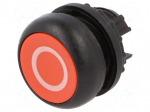 Switch: push-button | 22mm | Stabl.pos: 2 | red | none | IP67 | flat | Pos: 2