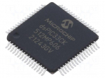 IC: dsPIC microcontroller | 512kB | 64kBSRAM | TQFP64 | DSPIC | 0.5mm