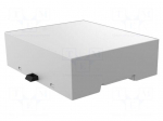 Enclosure: for DIN rail mounting | Y: 90mm | X: 106.2mm | Z: 32mm | grey