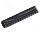 Protective tube | Size: 34 | polyamide 6 | black | SILVYN&reg; RILL | reel