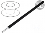 Wire | EcoWire | 18AWG | wire | Cu | MPPE | black | 600V | 30.5m | 100ft