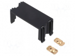 Battery divider | W: 25.8mm | L: 55.7mm | black