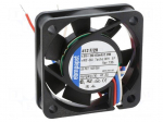 Fan: DC | axial | 12VDC | 40x40x10mm | 8.88m3/h | 26dBA | slide | 6000rpm