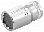 Socket | socket spanner | 10mm | 1/4" | Socket bit length: 24.7mm