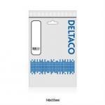 DELTACO U / UTP Cat6 kabelis, 3m, 250MHz, Delta-certified, LSZH, pilkas / TP-63