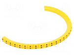 Markers | Marking: :  | 1.3&divide;3mm | PVC | yellow | -30&divide;60&deg;C | leaded | PA-02