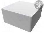 Enclosure: multipurpose | X: 120mm | Y: 120mm | Z: 59mm | 1590W | black