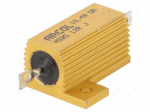 Resistor: wire-wound | with heatsink | screw | 12&Omega; | 25W | &plusmn;5% | 550V