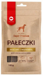 MACED Beef Sticks with liver - Dog treat - 100g