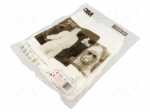 Protective coverall | Size: XL | white | 4510 | with a hood