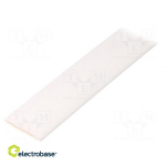 Termi&scaron;kai susitraukianti rankovė | be klijų | 2:1 | 19 mm | Ilgis: 1m | baltas | poliolefinas