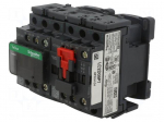 Contactor: 3-pole reversing | NO x3 | Auxiliary contacts: NC + NO