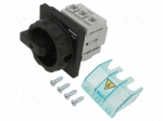 Switch-disconnector | Poles: 3 | on panel | 25A | IP65 from the front