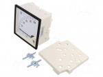 Ammeter | on panel | I DC: 0&divide;100A | Class: 1.5 | Length: 95mm | 600V | MA19