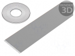 Wire: ribbon | 1.27mm | stranded | Cu | unshielded | PVC | grey | 100m