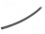 Heat shrink sleeve | 2: 1 | 3.18mm | L: 30.48m | black
