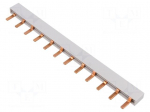 Busbar | 10mm2 | Poles: 3 | 63A | No.of mod: 12 | 212mm