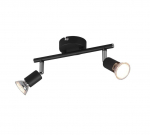 Trio Paris spotlight 2-pc GU10 matt black gaismeklis R80912032 4017807505047