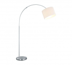 Trio Hotel stāvlampa curve E27 white  461100101 4017807247220