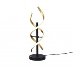 Trio Sequence LED table lamp matt brass/matt black gaismeklis 541810208 4017807541762