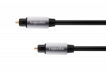 Koaksialinių kabelių sistemos // HDMI, DVI, AUDIO jungiamieji laidai ir priedai // Kabel optyczny toslink-toslink 1.5m Kruger&Matz