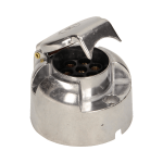 Įrankiai ir matavimo prietaisai // Įrankių, priedų naujienos // Gniazdo przyczepy, aluminiowe 7 pin&oacute;w, 12/24V