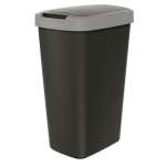 Įrankiai ir matavimo prietaisai // Įrankių, priedų naujienos // Kosz na śmieci COMPACTA Q - smooth gray 45l
