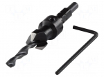 Screw starter | &Oslash;: 4.5mm | &Oslash;: 4.5&divide;12mm | 1/4" | 6.3mm | blister