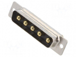 Connector: Special D-Sub | PIN: 5 | plug | male | on PCBs | THT | MHCD