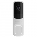 AJAX DoorBell Smart Wireless 4MP HDR Camera / PIR Sensor / IP54 (White)
