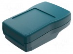 Enclosure: for display | X: 80mm | Y: 125mm | Z: 46.7mm | ABS | ocean blue