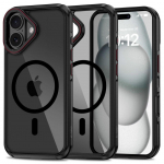 Kitas telefono priedas Tech-Protect  Tech-Protect MagHybrid MagSafe iPhone 16 Case - Black