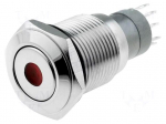 Switch: vandal resistant | Pos: 2 | SPDT | 0.5A/220VAC | 1A/24VDC | IP67