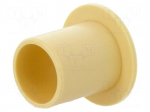Bearing: sleeve bearing | with flange | &Oslash;out: 12mm | &Oslash;int: 10mm