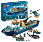 LEGO 60368 City Arctic Explorer Ship Constructor