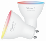 LED bulb Trust WiFi LED Spot GU10 White & Color (Duo-pack)