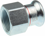 Straight connector 15x1/2'' F (Steel) KAN-therm
