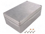 Enclosure: multipurpose | X: 160mm | Y: 260mm | Z: 90mm | aluminium | IP68