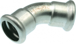 Press 45&deg; Elbow,KAN-therm Inox 22 mm