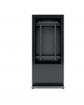 EDBAK Floor stand | IDS10.55 Indoor Public Display Totem with glass front | 55 " | Black